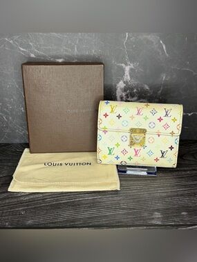 Louis Vuitton x Takashi Murakami Multicolor Koala Compact Wallet | Rare Collect